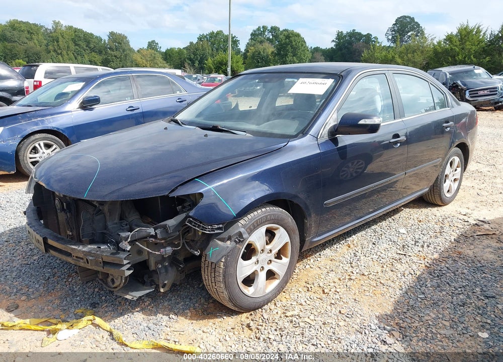 2009 KIA OPTIMA LX VIN: KNAGE228795303109