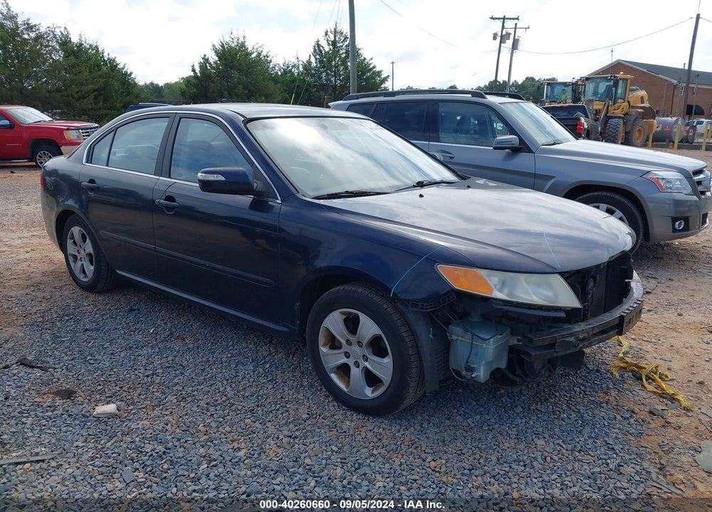 2009 KIA OPTIMA LX VIN: KNAGE228795303109