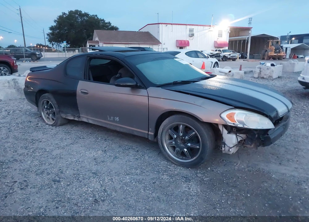 2007 CHEVROLET MONTE CARLO SS VIN: 2G1WL15C779115102