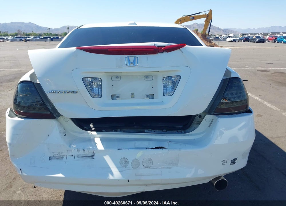 2006 HONDA ACCORD 2.4 EX VIN: 1HGCM56886A170560