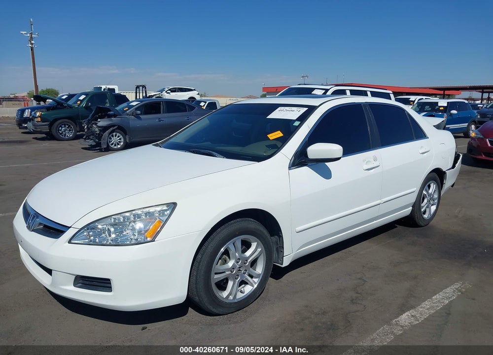 2006 HONDA ACCORD 2.4 EX VIN: 1HGCM56886A170560