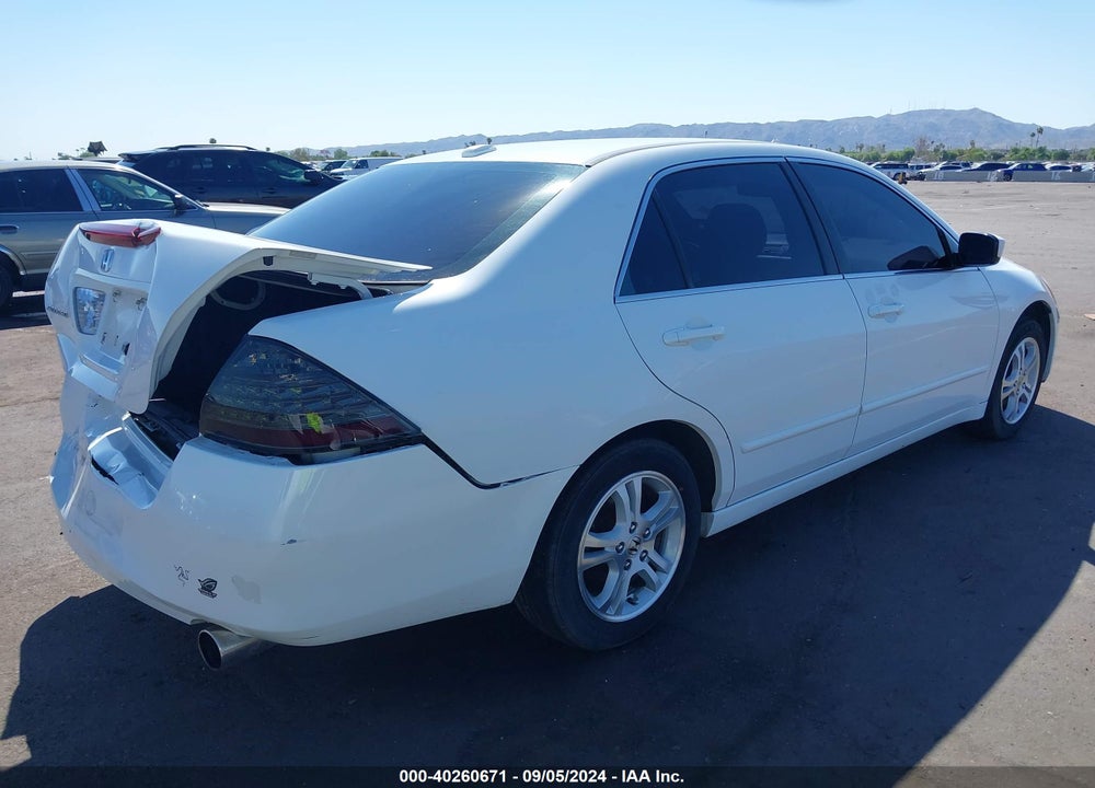 2006 HONDA ACCORD 2.4 EX VIN: 1HGCM56886A170560