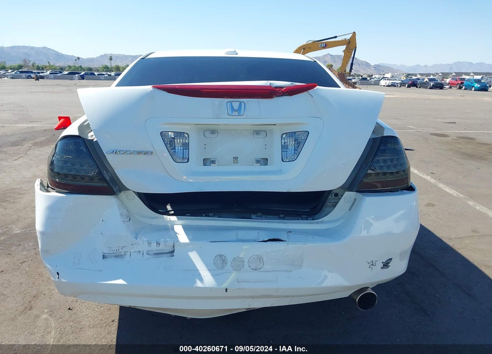 2006 HONDA ACCORD 2.4 EX VIN: 1HGCM56886A170560