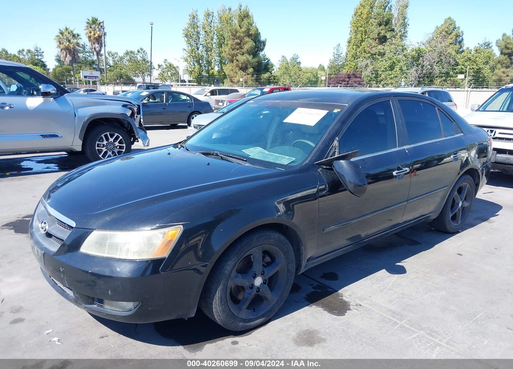 2006 HYUNDAI SONATA GLS V6/LX V6 VIN: 5NPEU46F96H016920