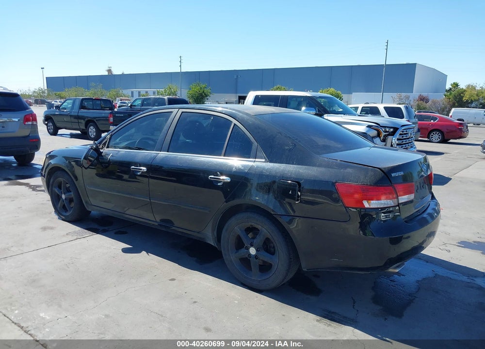 2006 HYUNDAI SONATA GLS V6/LX V6 VIN: 5NPEU46F96H016920