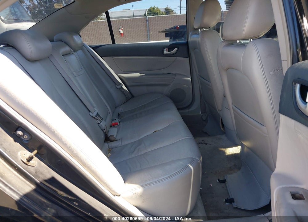 2006 HYUNDAI SONATA GLS V6/LX V6 VIN: 5NPEU46F96H016920