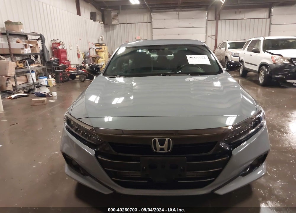 2022 HONDA ACCORD SPORT VIN: 1HGCV1F39NA121909