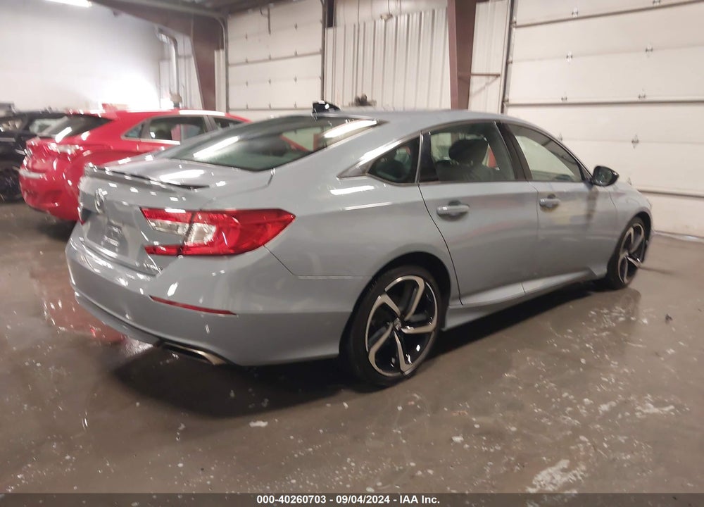 2022 HONDA ACCORD SPORT VIN: 1HGCV1F39NA121909