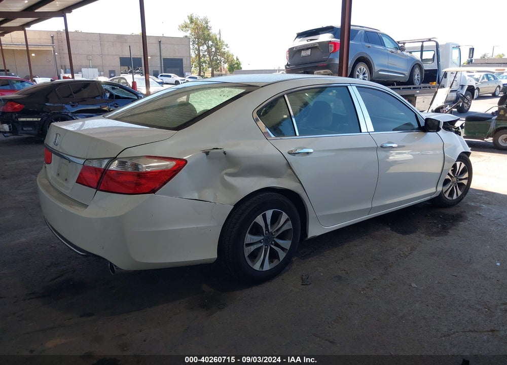 2013 HONDA ACCORD LX VIN: 1HGCR2F36DA106826