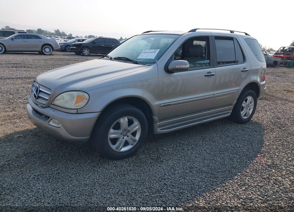 2005 MERCEDES-BENZ ML 350 4MATIC VIN: 4JGAB57E65A567176