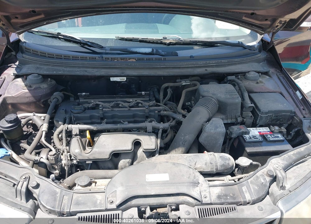 2010 KIA FORTE EX VIN: KNAFU4A2XA5836003