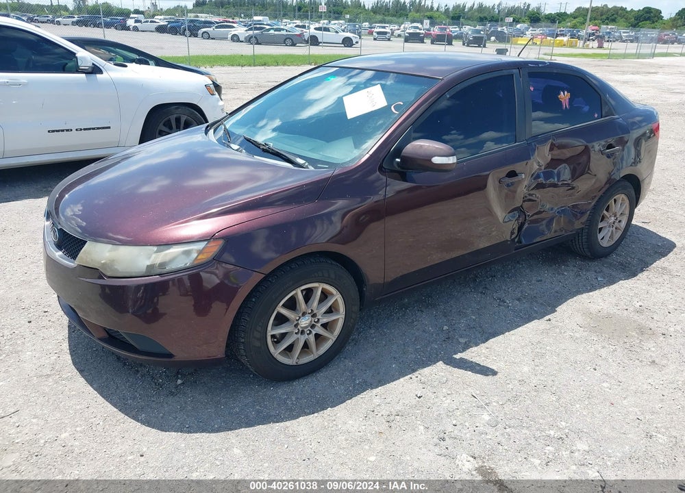 2010 KIA FORTE EX VIN: KNAFU4A2XA5836003