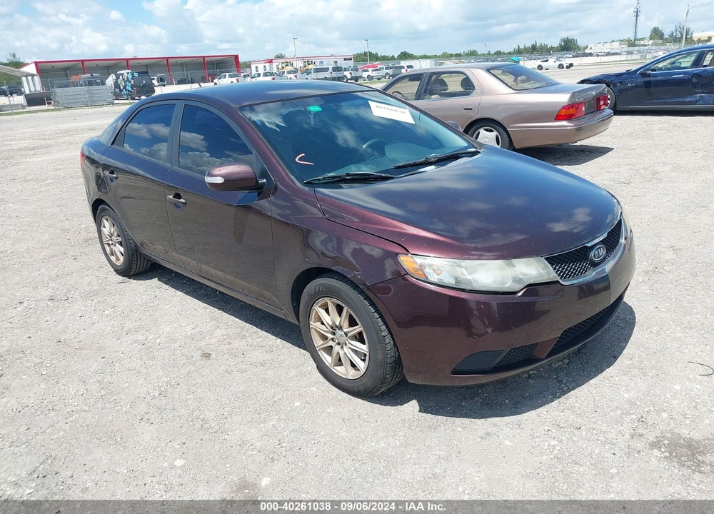 2010 KIA FORTE EX VIN: KNAFU4A2XA5836003