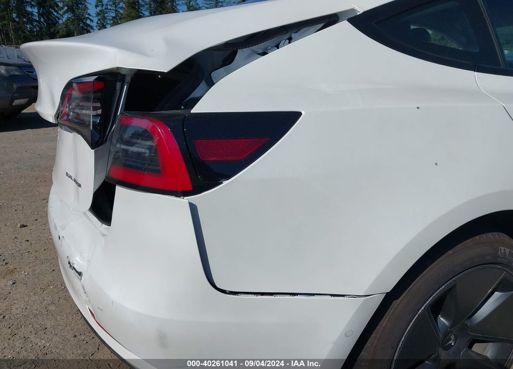 2022 TESLA MODEL 3 LONG RANGE DUAL MOTOR ALL-WHEEL DRIVE VIN: 5YJ3E1EB4NF179117