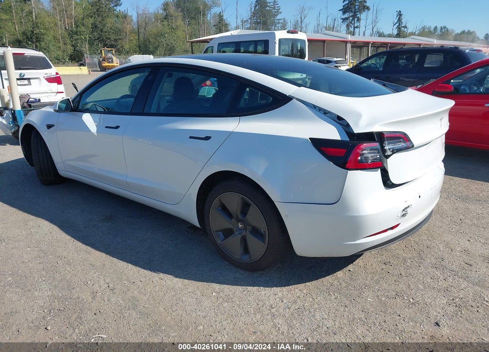 2022 TESLA MODEL 3 LONG RANGE DUAL MOTOR ALL-WHEEL DRIVE VIN: 5YJ3E1EB4NF179117