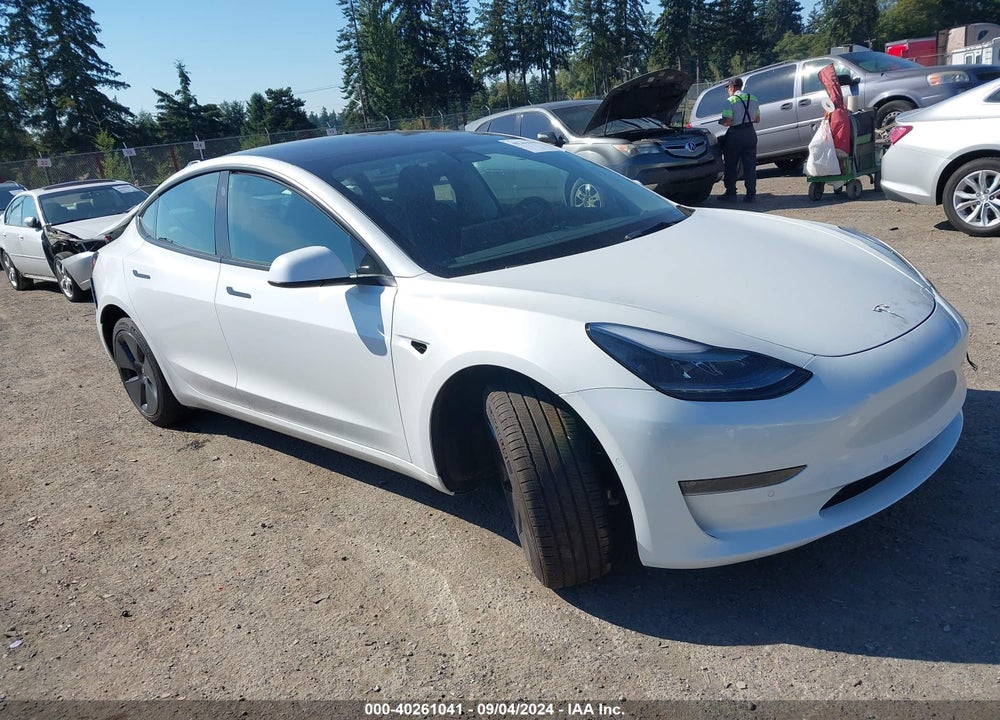2022 TESLA MODEL 3 LONG RANGE DUAL MOTOR ALL-WHEEL DRIVE VIN: 5YJ3E1EB4NF179117