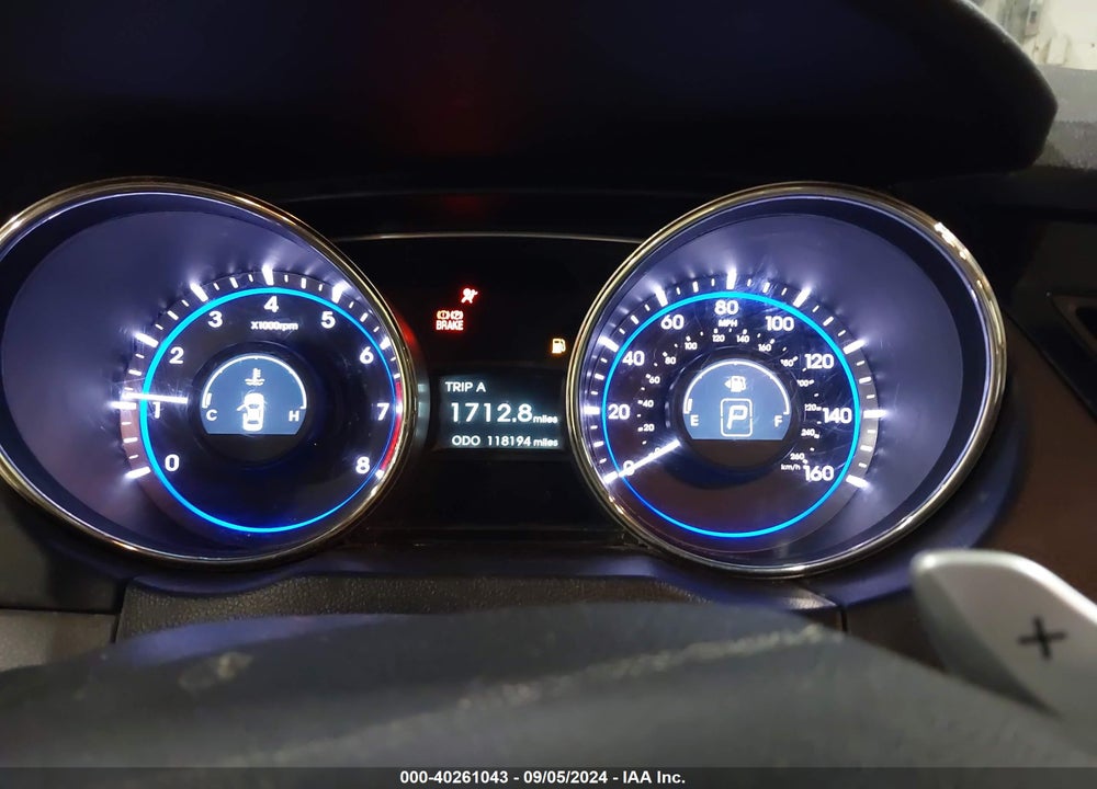 2012 HYUNDAI SONATA VIN: 5NPEC4AB8CH374917