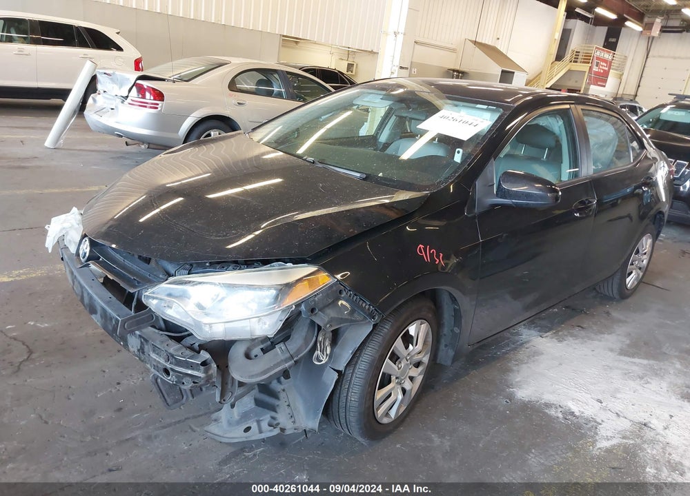 2014 TOYOTA COROLLA LE VIN: 2T1BURHE8EC126167