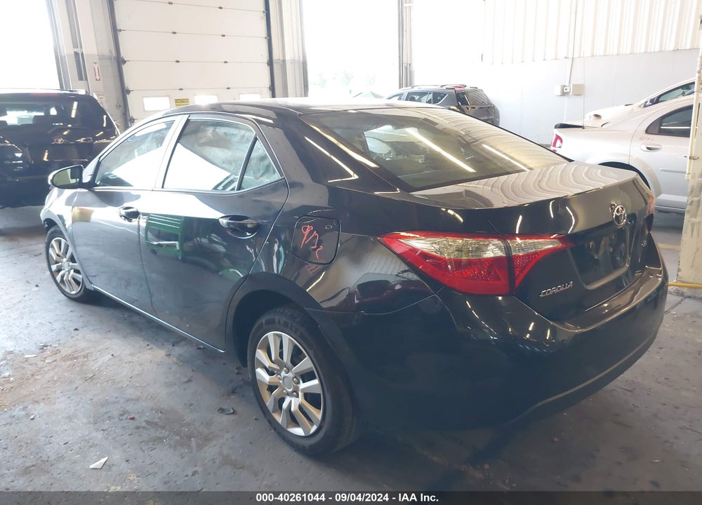 2014 TOYOTA COROLLA LE VIN: 2T1BURHE8EC126167
