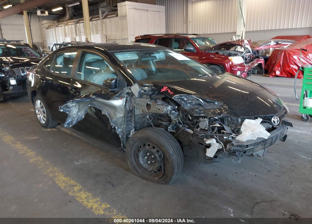 2014 TOYOTA COROLLA LE VIN: 2T1BURHE8EC126167