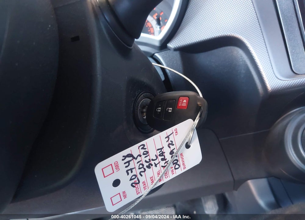 2015 SCION TC VIN: JTKJF5C78FJ002924