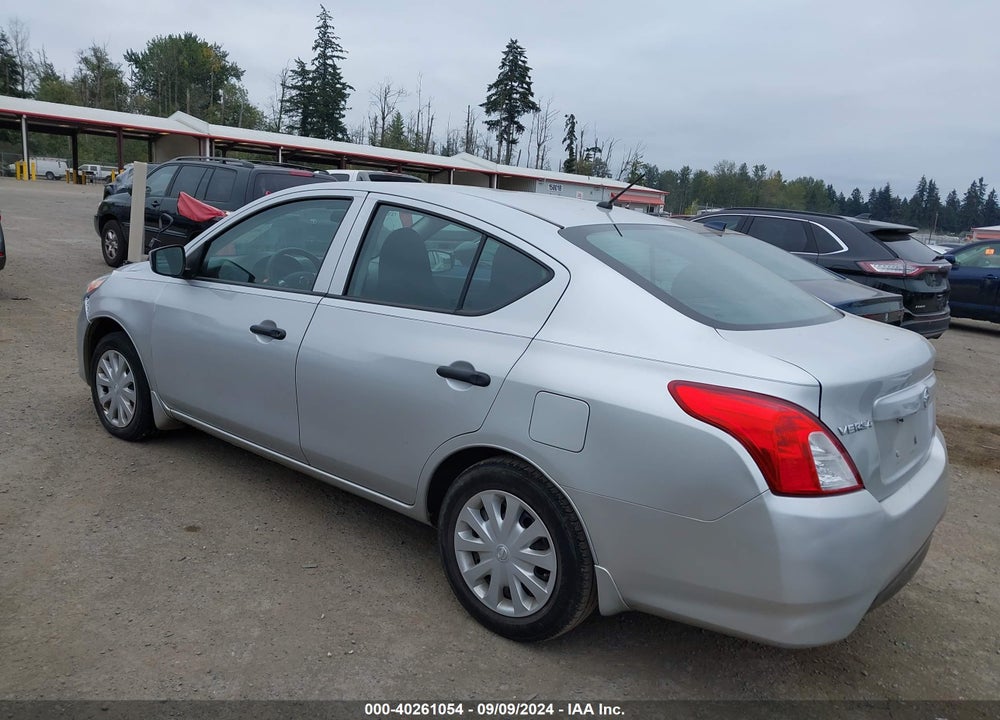 2016 NISSAN VERSA 1.6 S+ VIN: 3N1CN7AP1GL908637