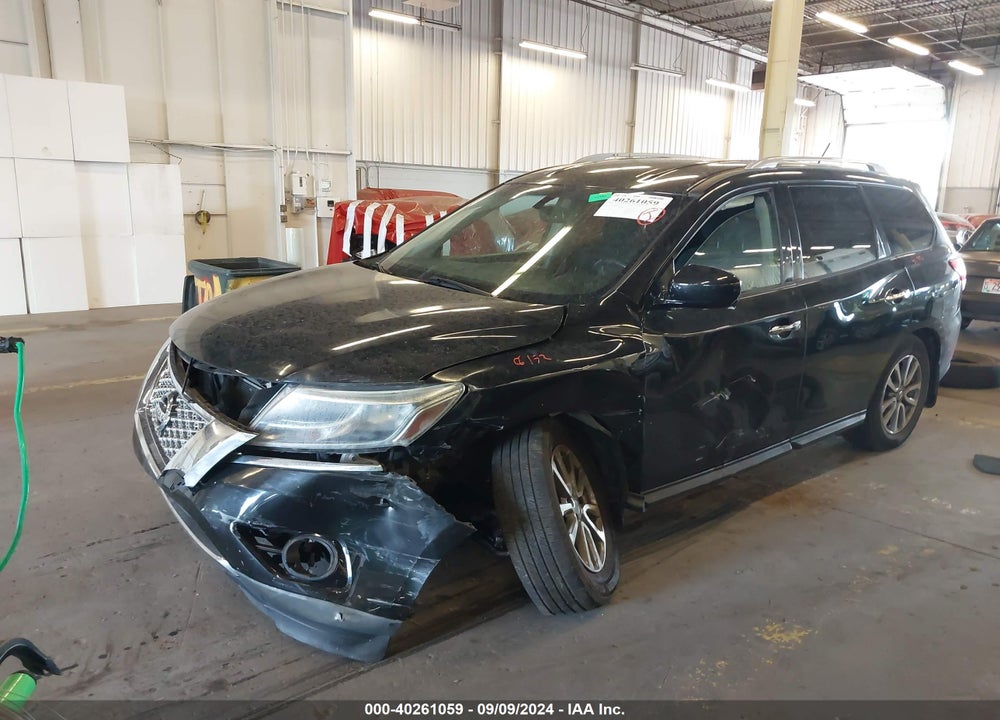 2016 NISSAN PATHFINDER SV VIN: 5N1AR2MN9GC627067