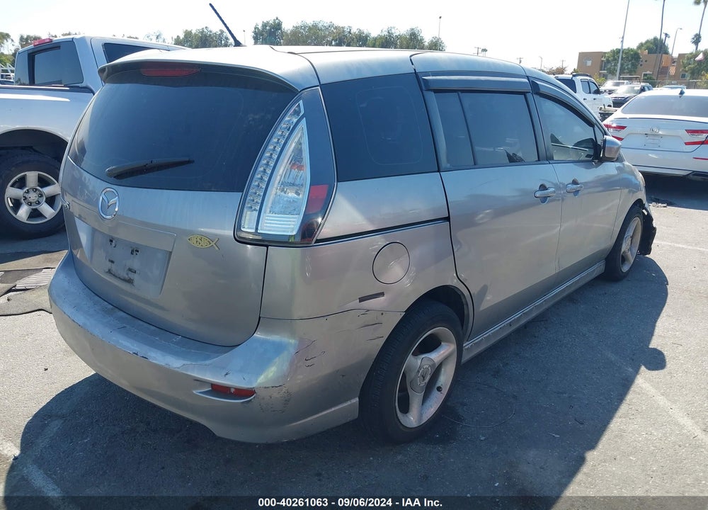 2010 MAZDA 5 GRAND TOURING VIN: JM1CR2WL9A0361566