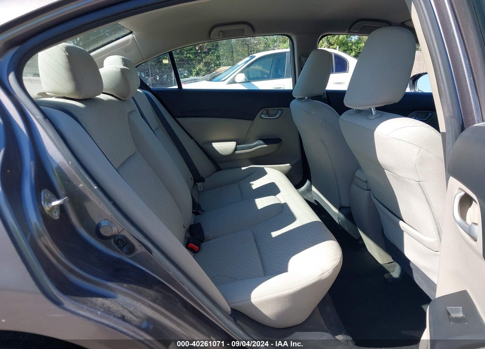 2014 HONDA CIVIC LX VIN: 19XFB2F50EE221048