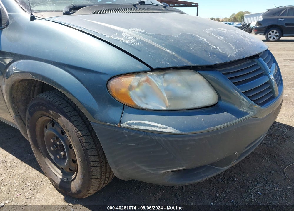 2005 DODGE CARAVAN SE VIN: 1D4GP25B65B432512