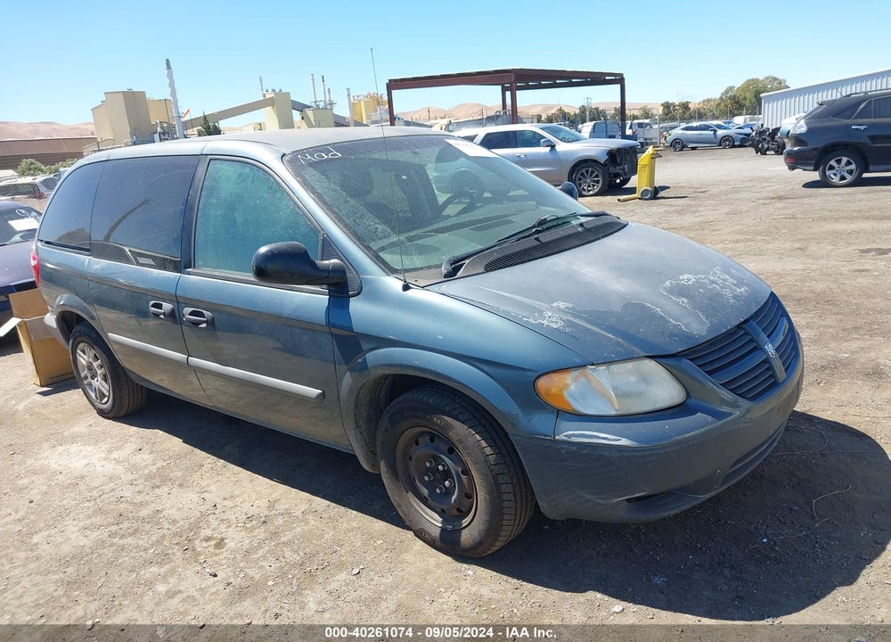 2005 DODGE CARAVAN SE VIN: 1D4GP25B65B432512