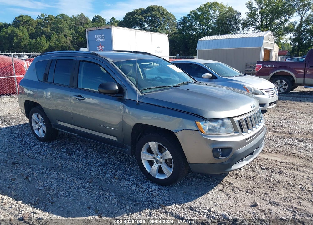 2012 JEEP COMPASS LATITUDE VIN: 1C4NJCEA6CD589901