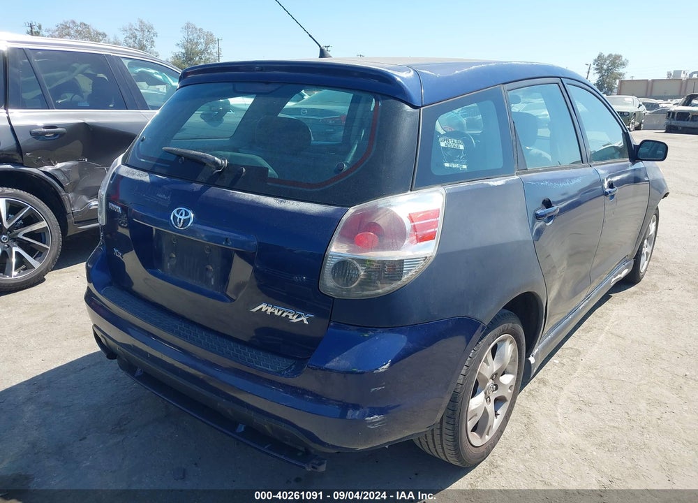2005 TOYOTA MATRIX/XR VIN: 2T1KR32E85C439159