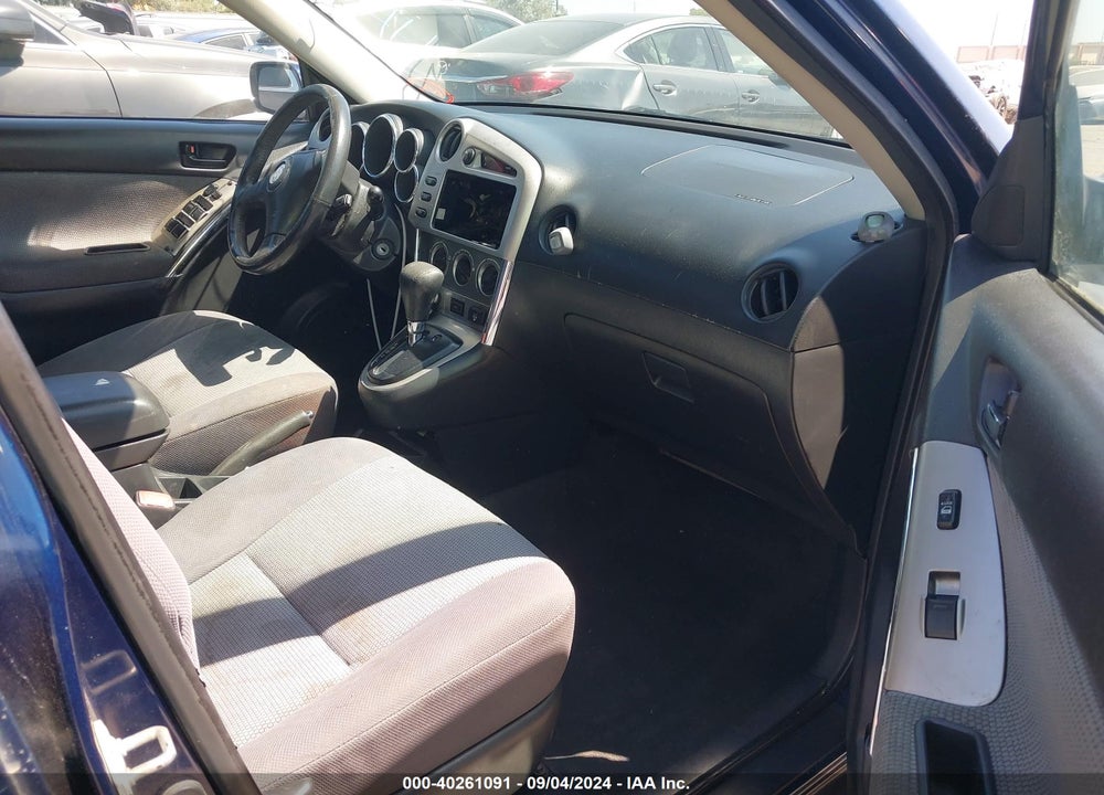 2005 TOYOTA MATRIX/XR VIN: 2T1KR32E85C439159