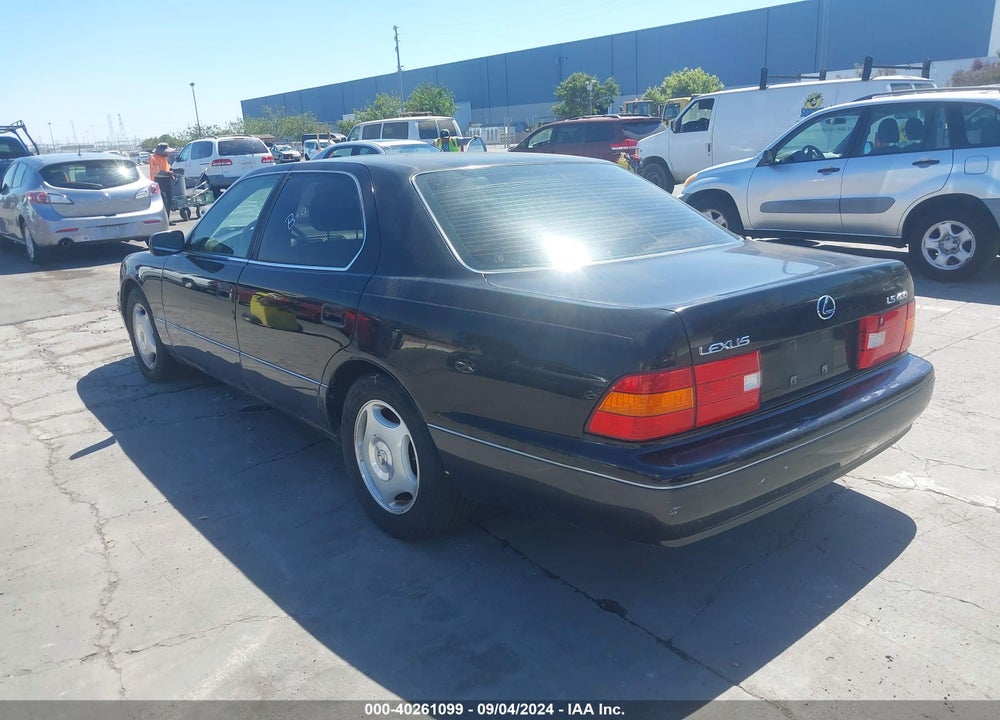 1999 LEXUS LS 400 VIN: JT8BH28F8X0156253