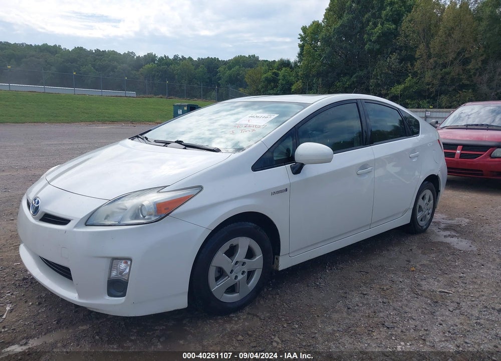 2011 TOYOTA PRIUS TWO VIN: JTDKN3DU2B5367500