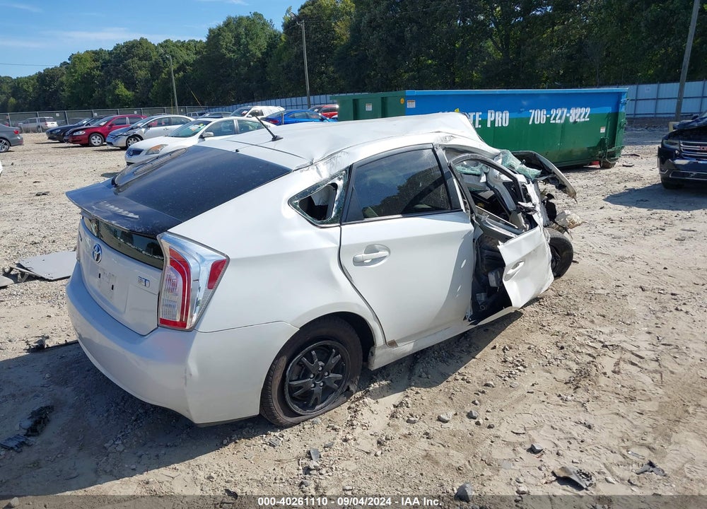 2015 TOYOTA PRIUS TWO VIN: JTDKN3DU3F1910463
