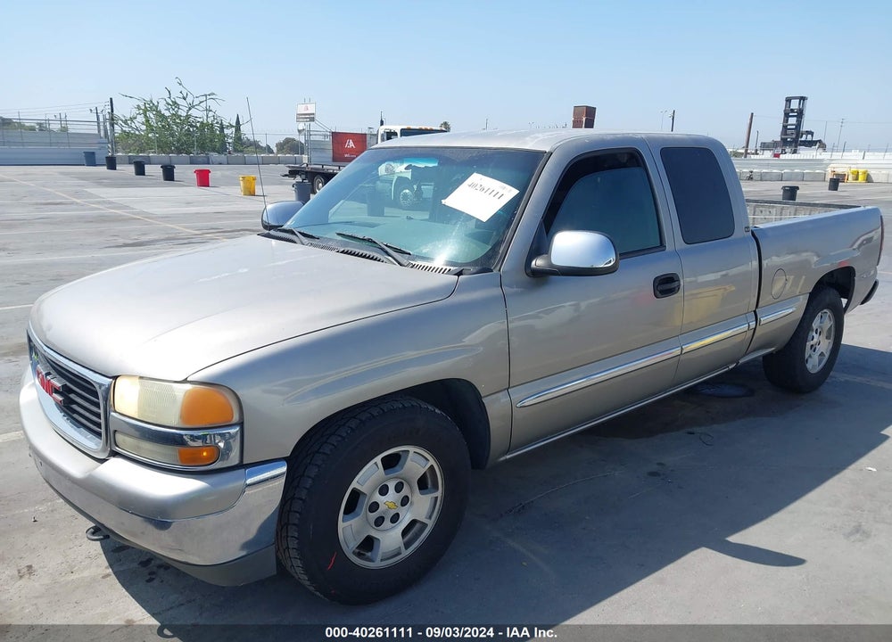 2001 GMC SIERRA 1500 SLE VIN: 2GTEC19V411210107