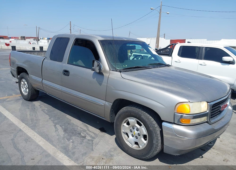 2001 GMC SIERRA 1500 SLE VIN: 2GTEC19V411210107