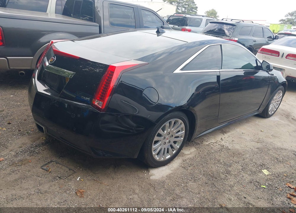 2011 CADILLAC CTS PERFORMANCE VIN: 1G6DJ1ED3B0109607
