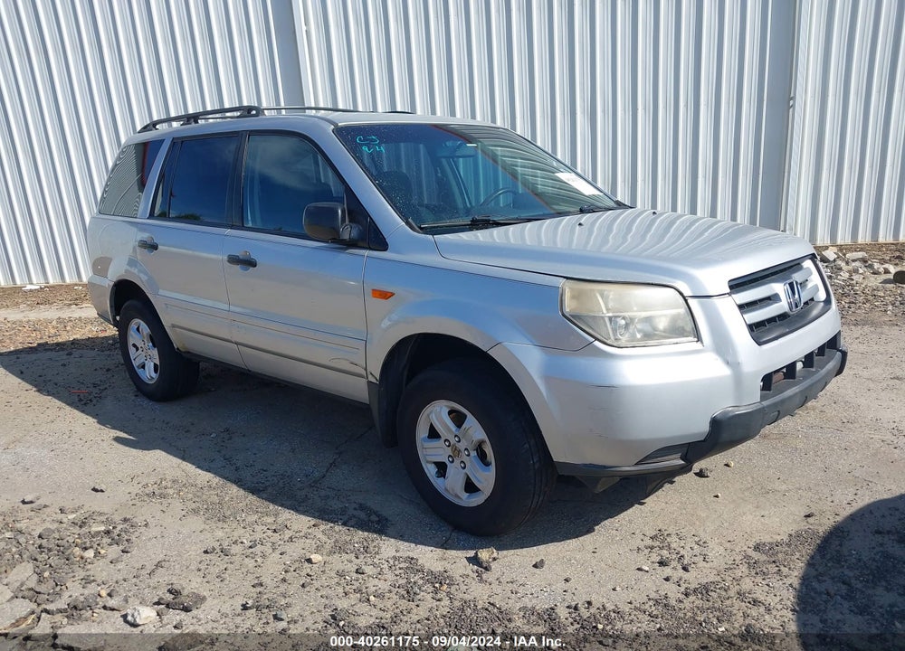 2007 HONDA PILOT LX VIN: 2HKYF181X7H534480