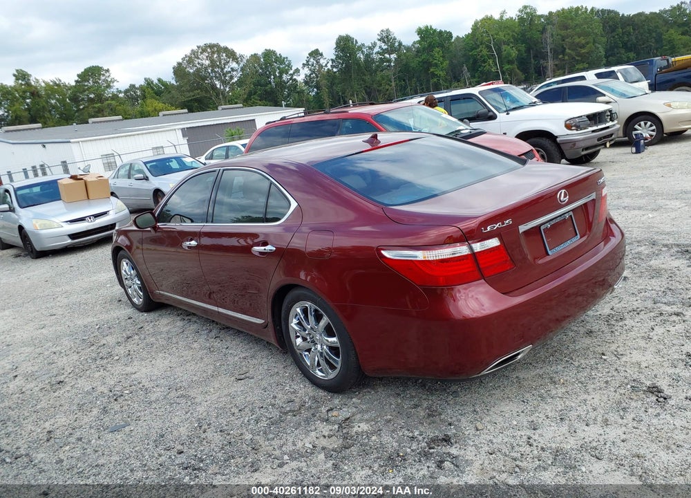 2008 LEXUS LS 460 VIN: JTHBL46F885071396