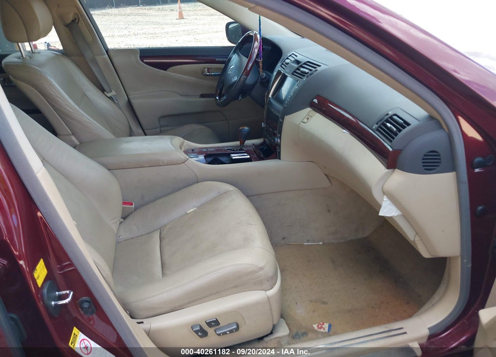 2008 LEXUS LS 460 VIN: JTHBL46F885071396