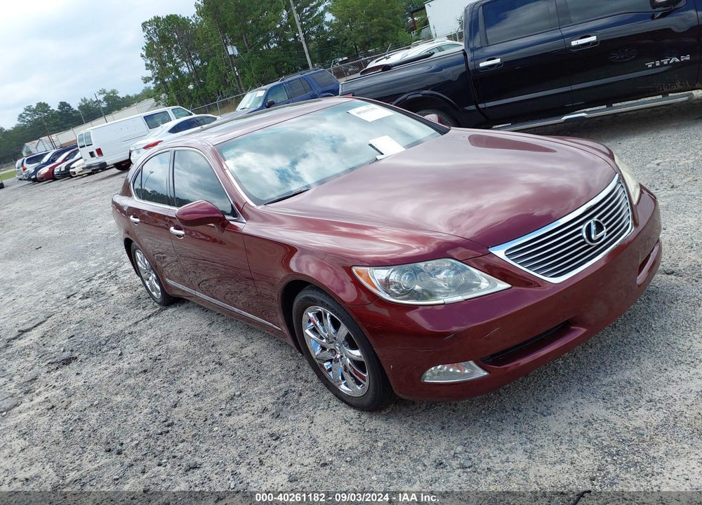 2008 LEXUS LS 460 VIN: JTHBL46F885071396