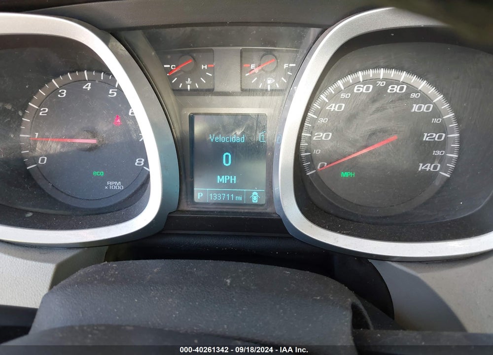 2012 CHEVROLET EQUINOX 1LT VIN: 2GNALDEK1C6363150