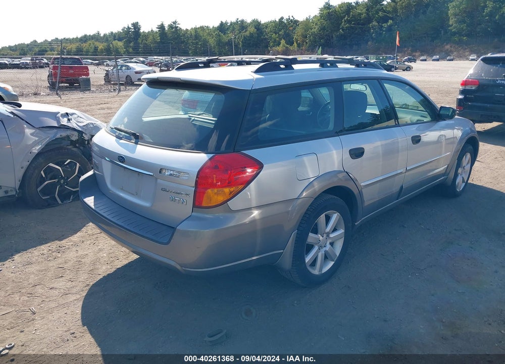 2006 SUBARU OUTBACK VIN: 4S4BP61C567314786