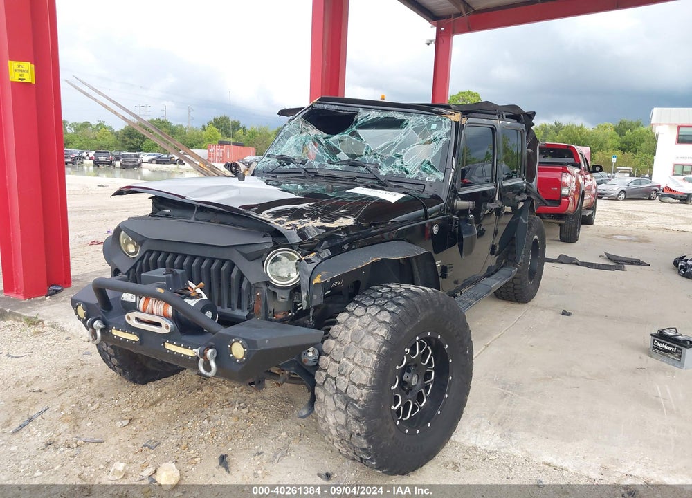 2016 JEEP WRANGLER UNLIMITED SAHARA VIN: 1C4BJWEG1GL194254