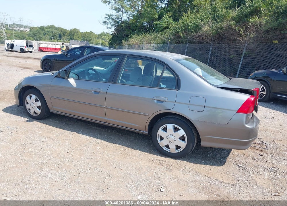 2005 HONDA CIVIC LX VIN: 2HGES15555H516515