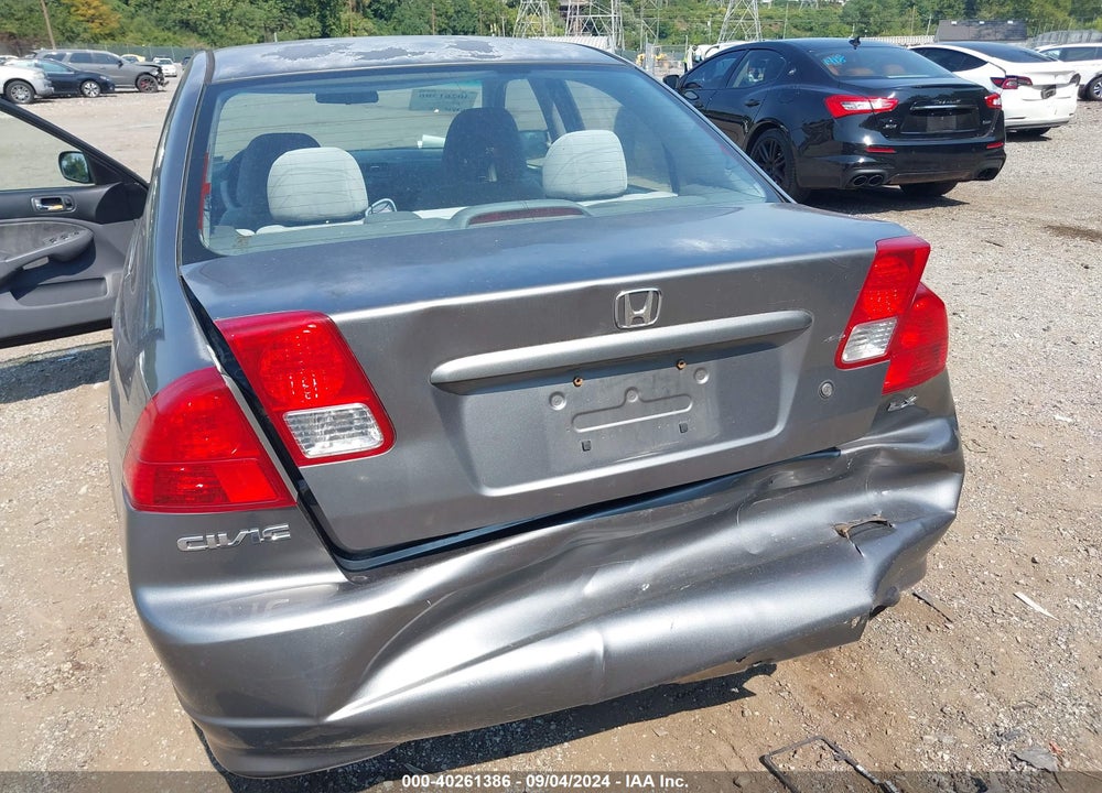 2005 HONDA CIVIC LX VIN: 2HGES15555H516515