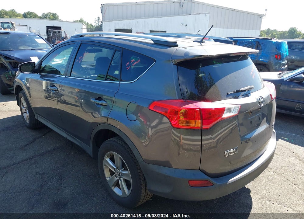 2015 TOYOTA RAV4 XLE VIN: 2T3WFREV3FW142557